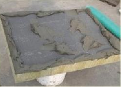 6. Apply mortar