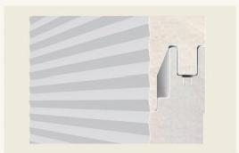 0mm Decorative seam