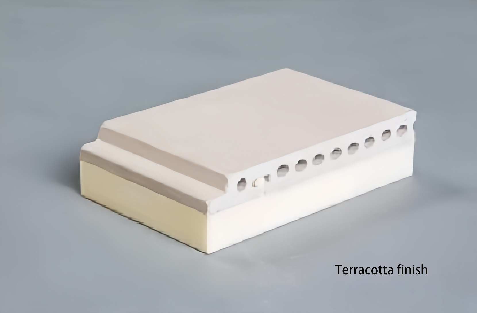 Terracotta finish