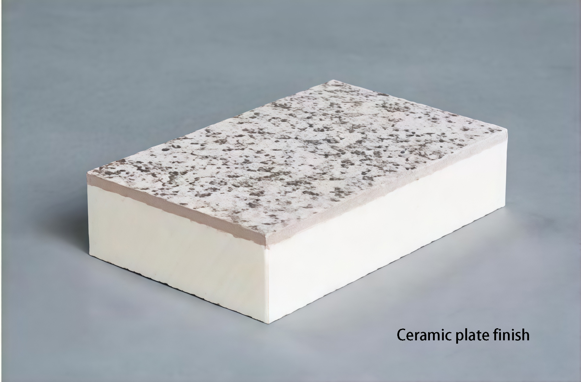 Ceramic plate finish