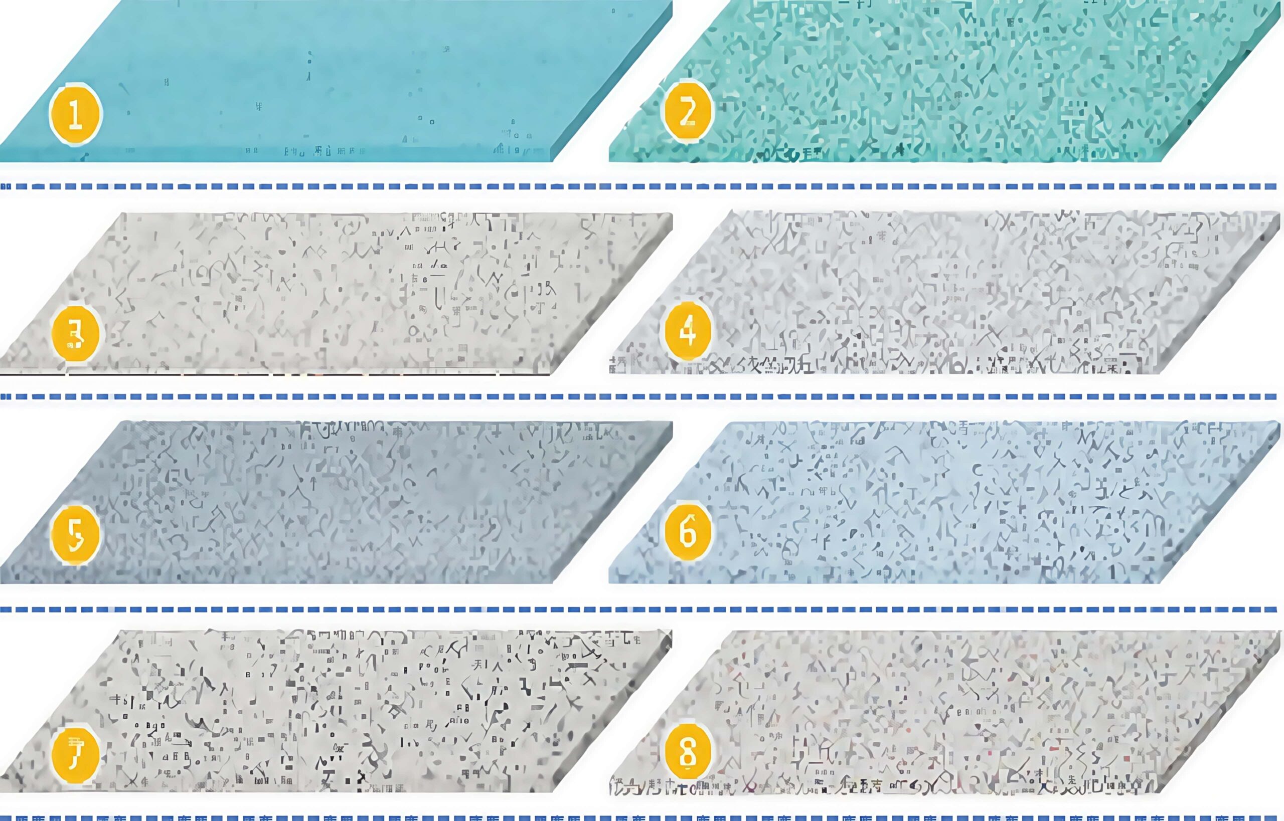 Solvent-free epoxy floating colored sand floor system
