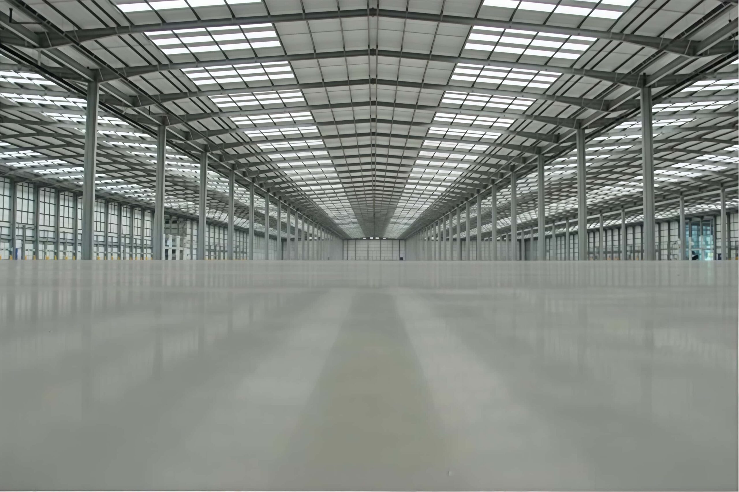 Concrete integral floor system