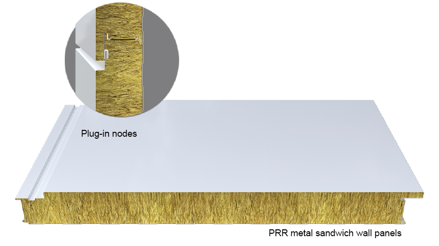 Huajian™ · PRR Metal-faced Sandwich Wall Panel