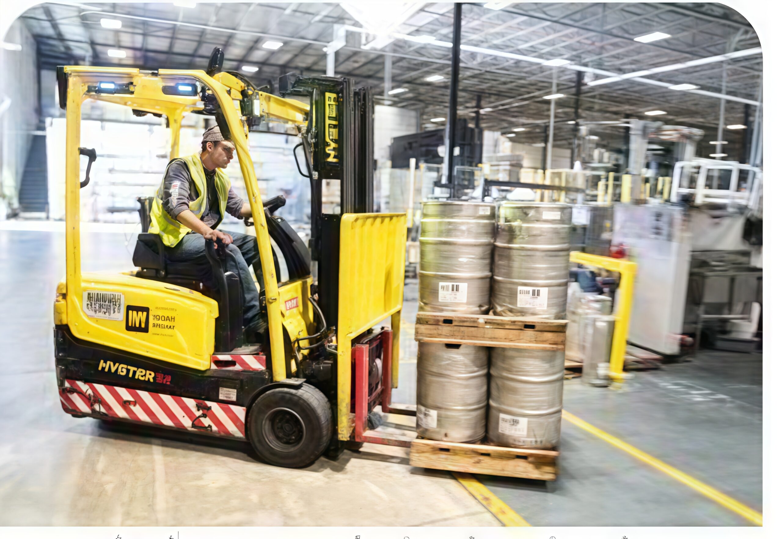 Wear-resistant and compression-resistant in industrial areas