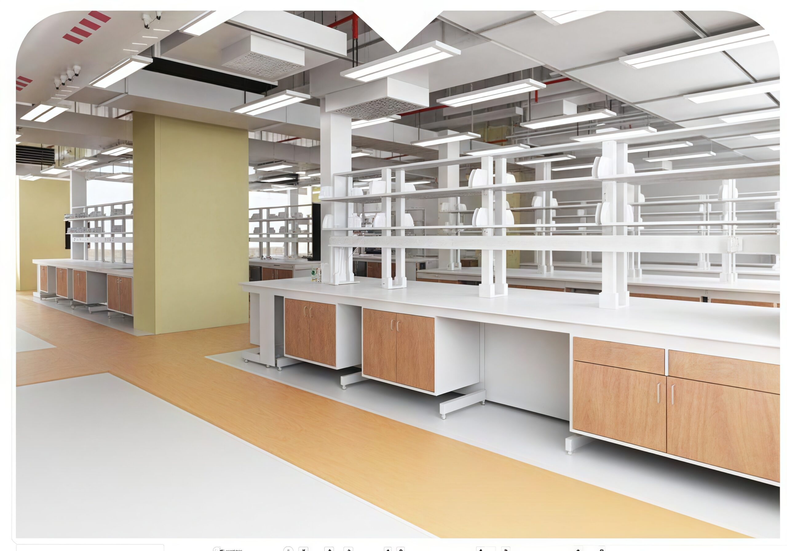 Solvent-free polyurethane self-leveling floor system