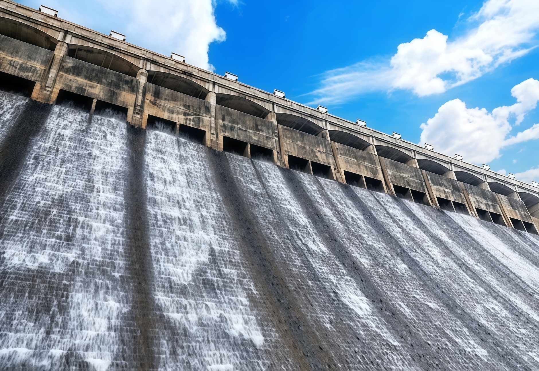 Dam concrete anti-seepage and anti-cracking