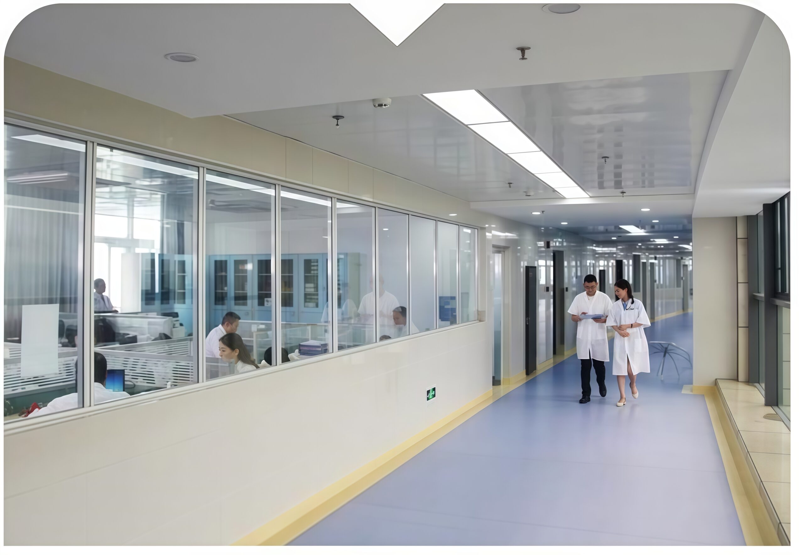 Solvent-free epoxy floating colored sand self-leveling floor system