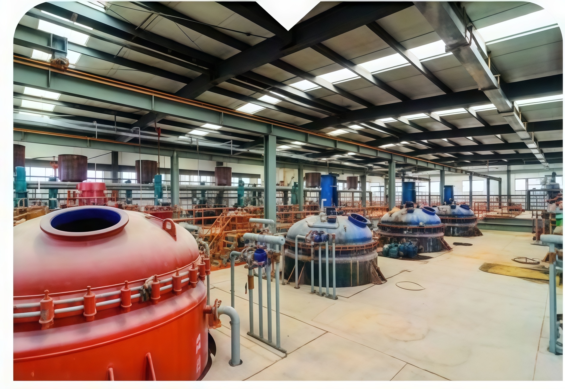 Anti-corrosion and wear-resistant in industrial areas