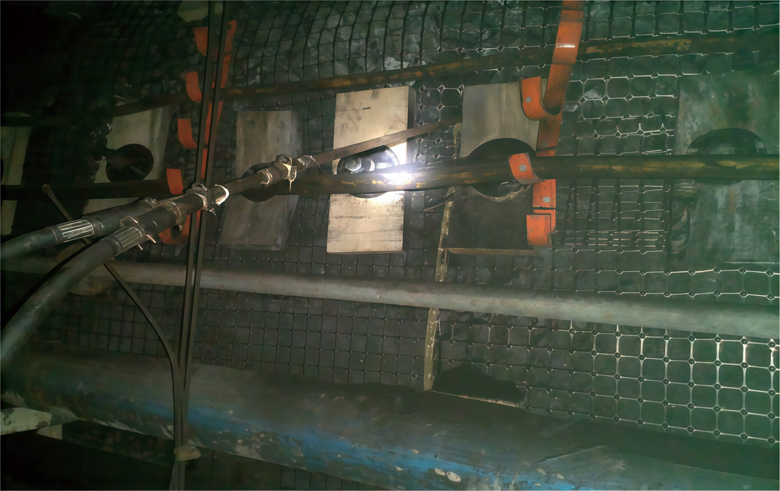underground fire wall construction