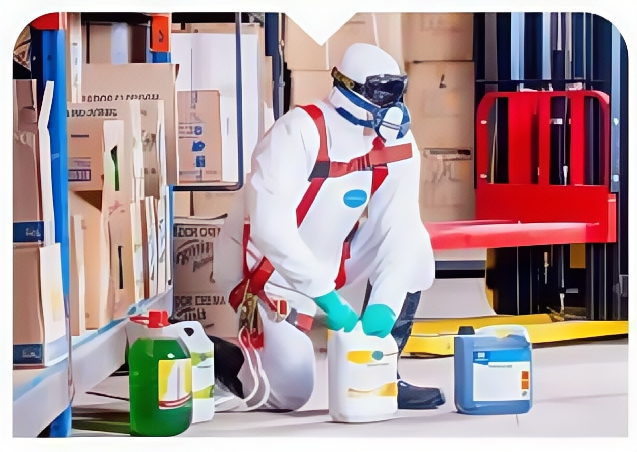 Anti-corrosion of chemical workshop floors