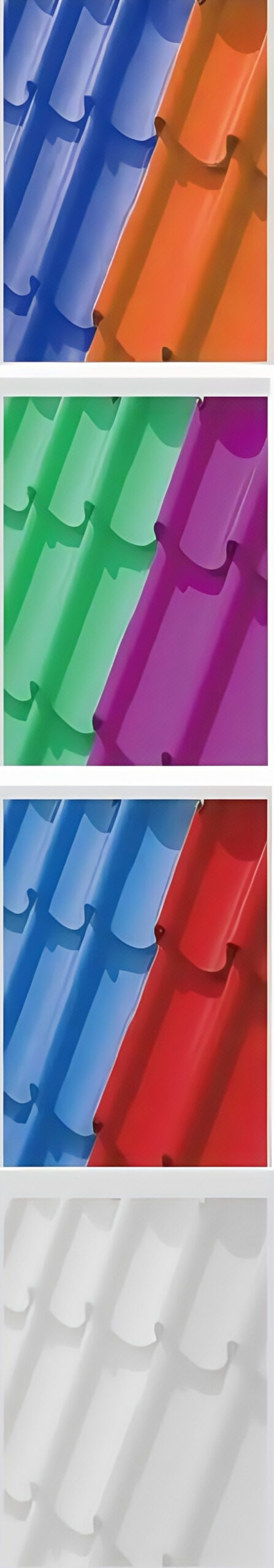 Partial color chart