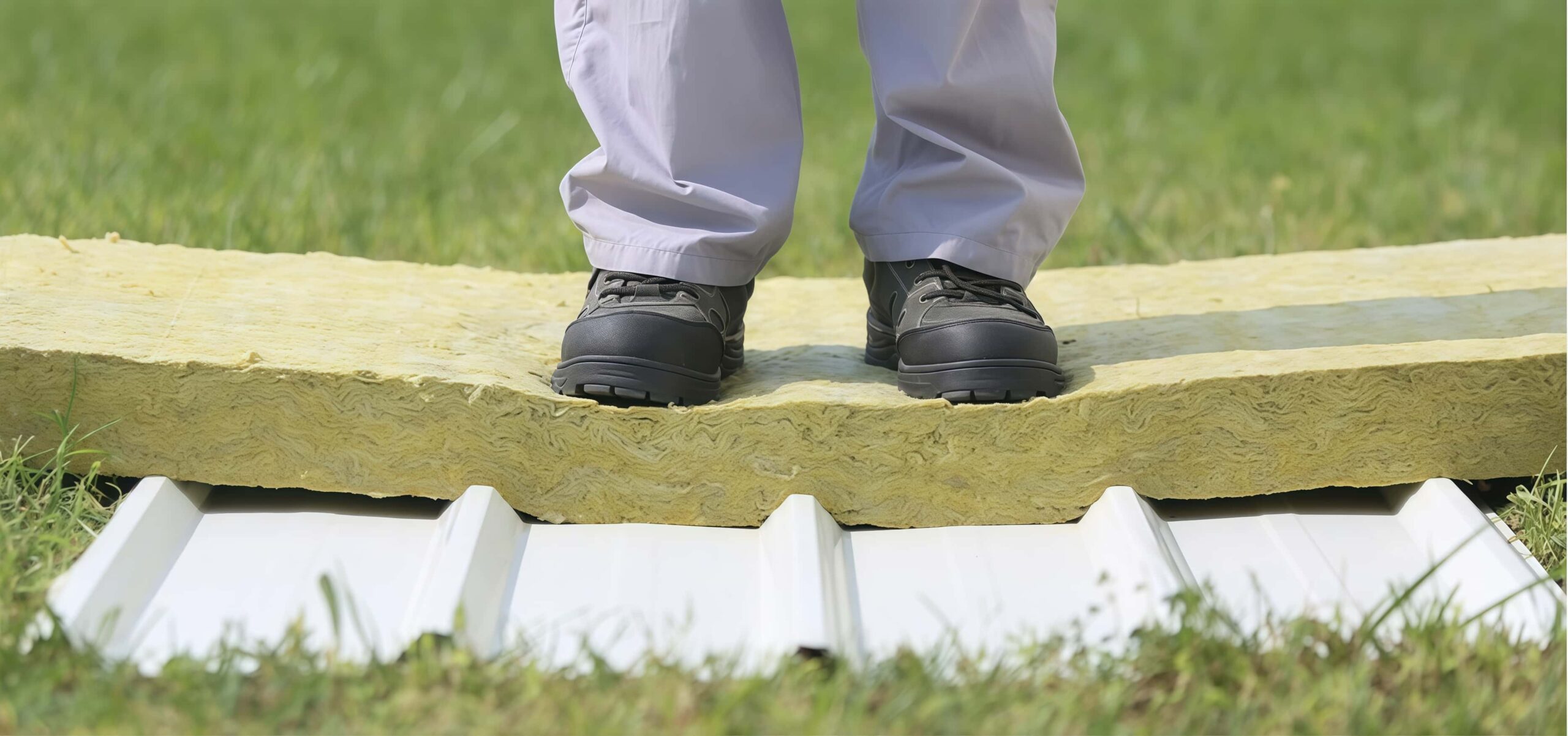 Roof panel point load strength test comparison