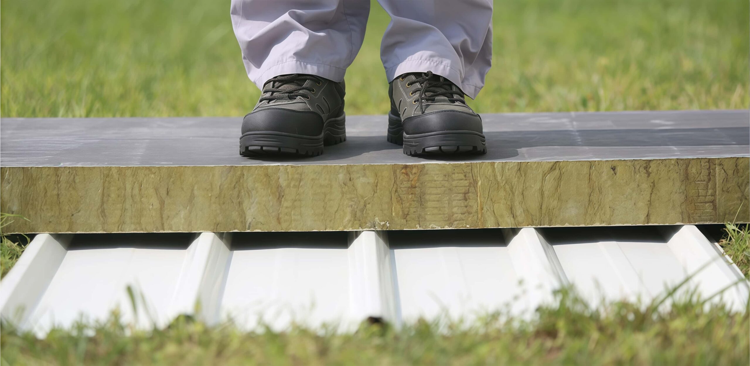 Roof panel point load strength test comparison