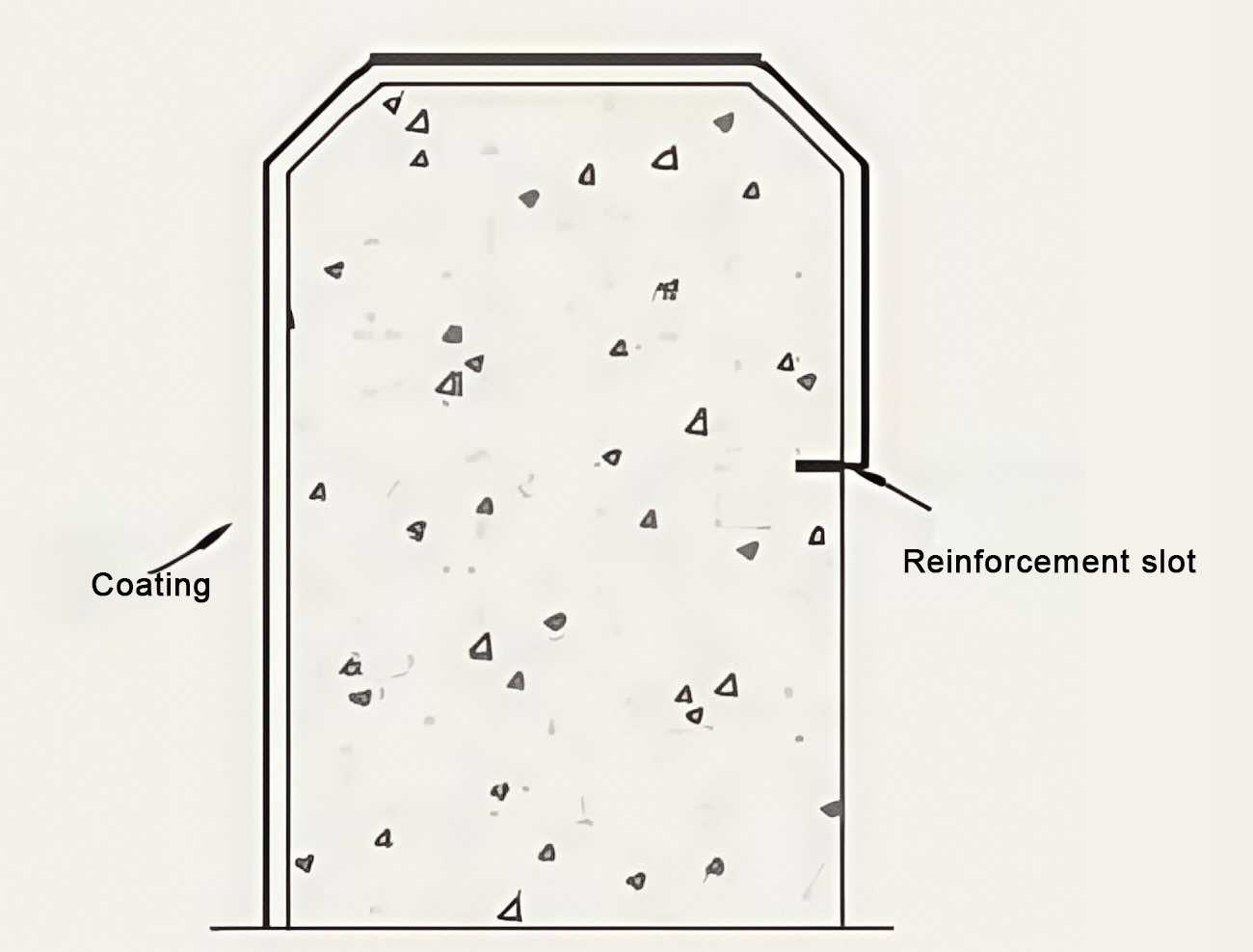 Diversion hole edge finishing
