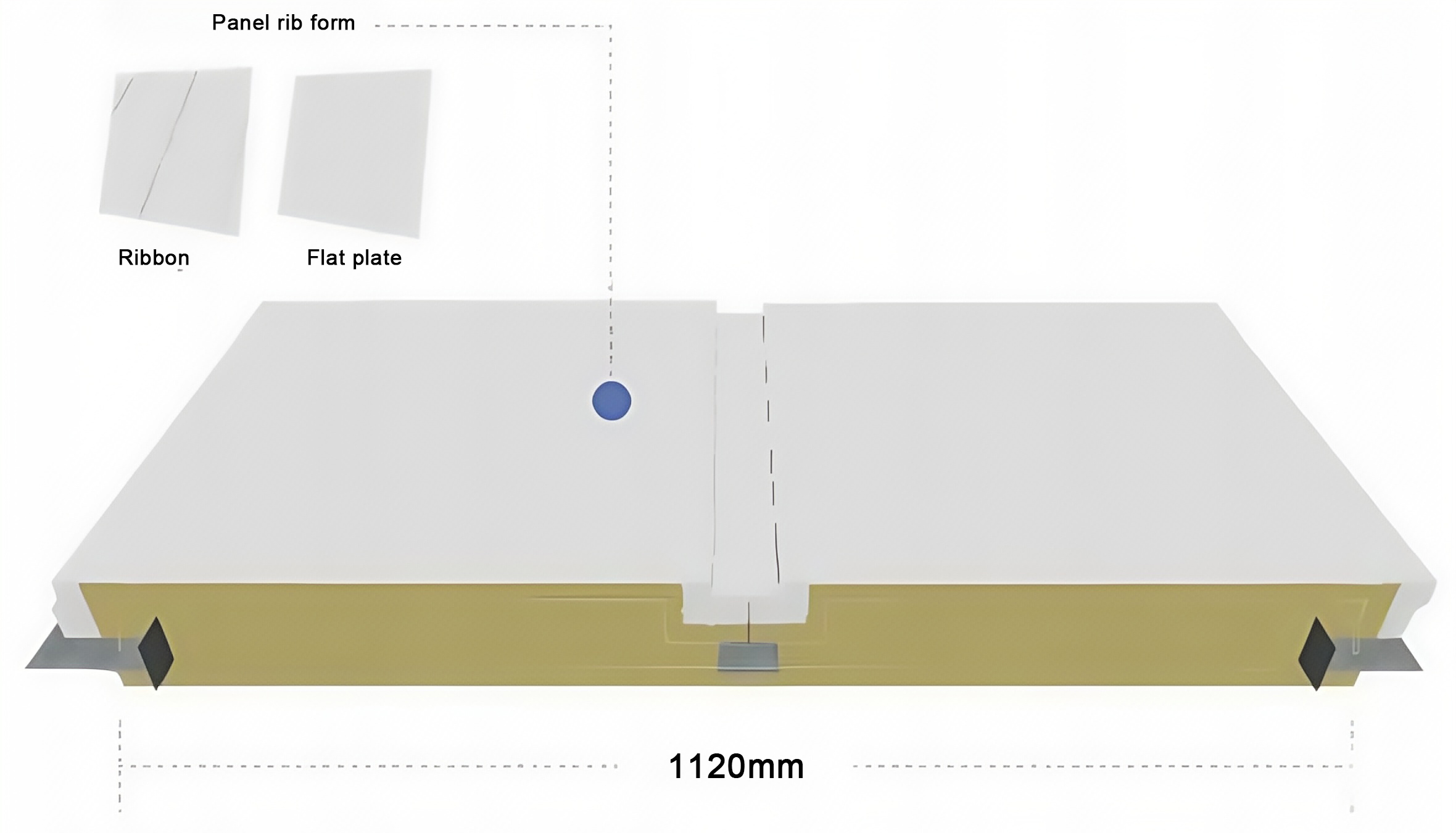 Hook lock box frame cold storage panel