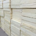 Polyurethane cushion block combination material for cold storage