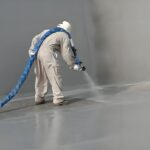 Polyurea waterproof coating for environmental engineering