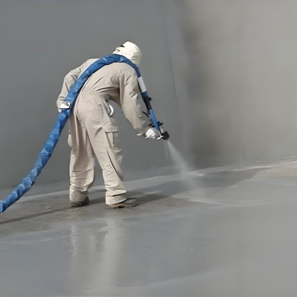 Polyurea waterproof coating for environmental engineering