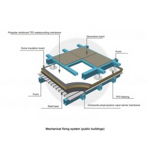 Dome supporting materials