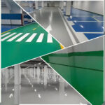 Epoxy Topcoat parking lot