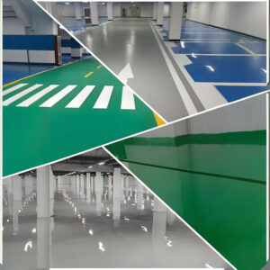 Epoxy Topcoat parking lot