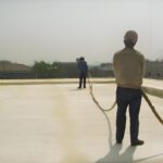 B1 grade polyurethane rigid foam spray combination material