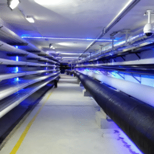 Polyurea waterproof coating for urban utility tunnels