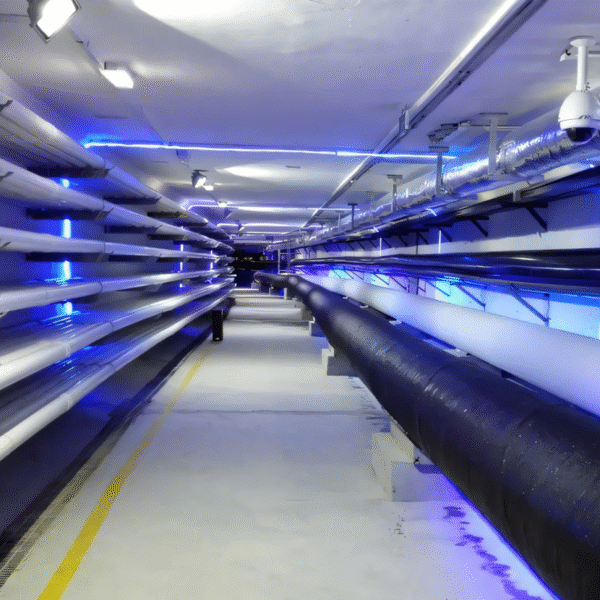 Polyurea waterproof coating for urban utility tunnels
