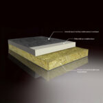 PRF rock wool composite polyurethane fireproof insulation board