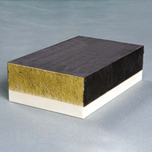 PRF rock wool composite polyurethane fireproof insulation board