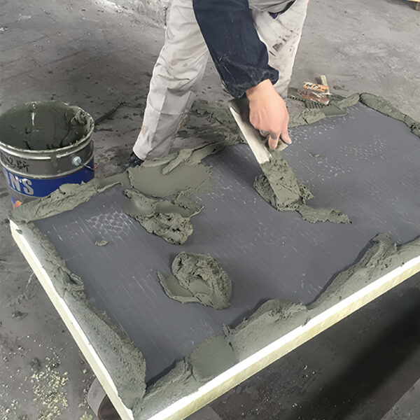 PRF rock wool composite polyurethane fireproof insulation board