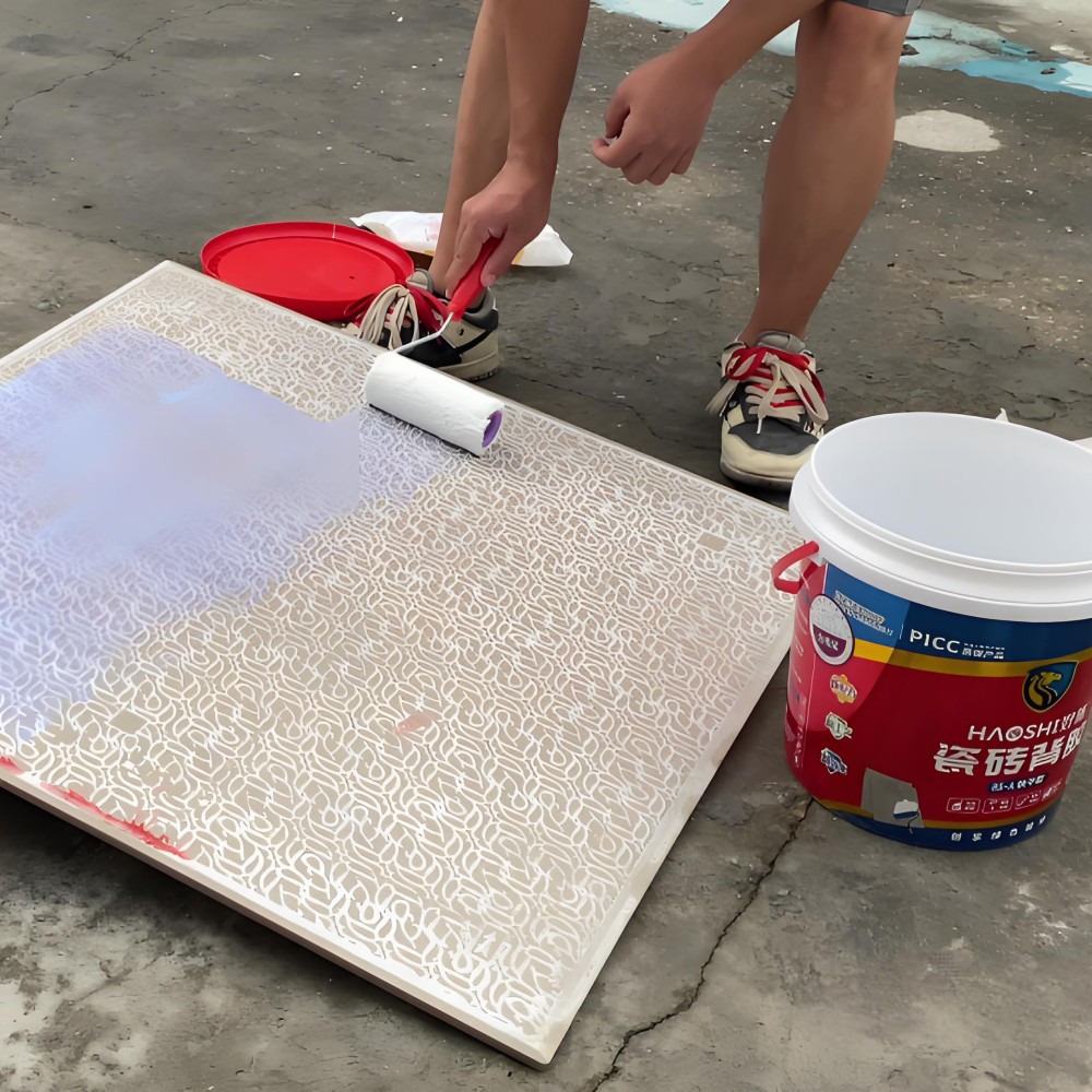 Tile adhesive