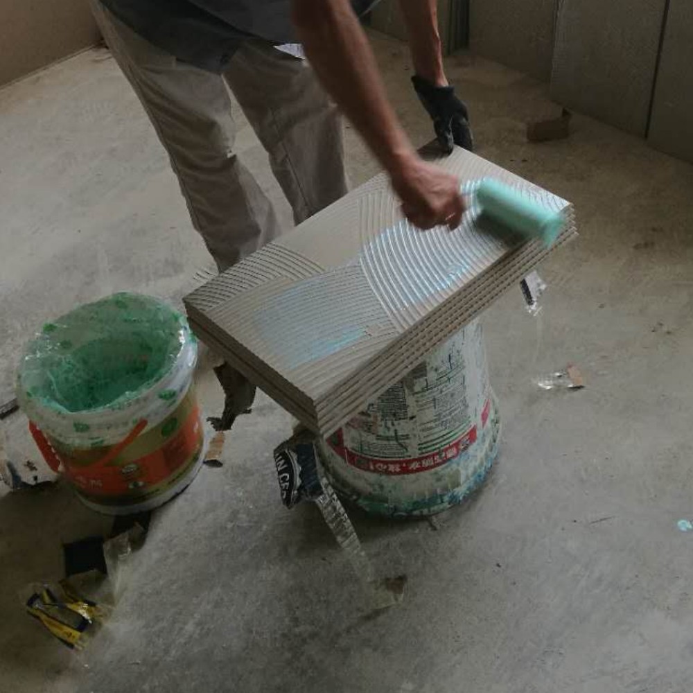 Tile adhesive