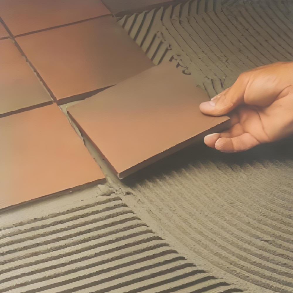 Tile adhesive