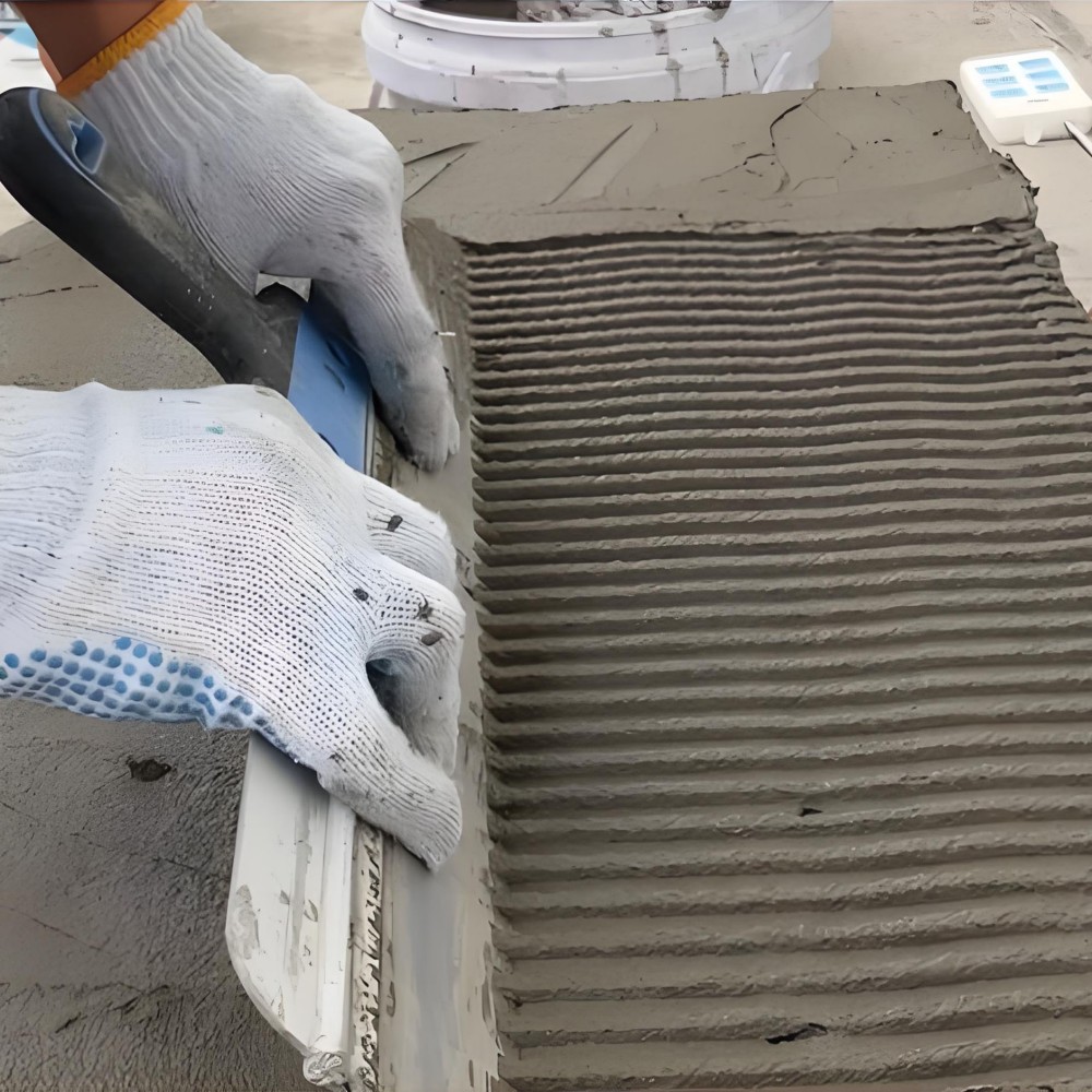 Tile adhesive
