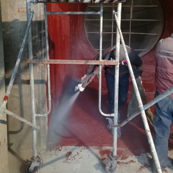 Spray polyurea waterproof coating