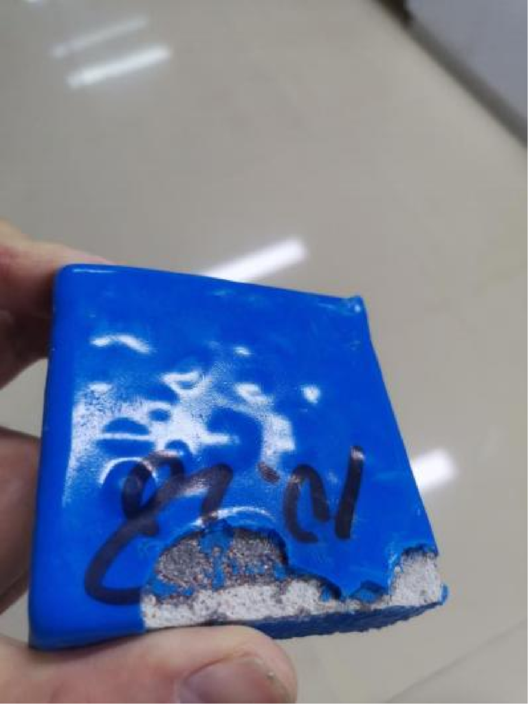 High-temperature water immersion at 70℃: Blistering Upper limit temperature for liquid media: 60℃