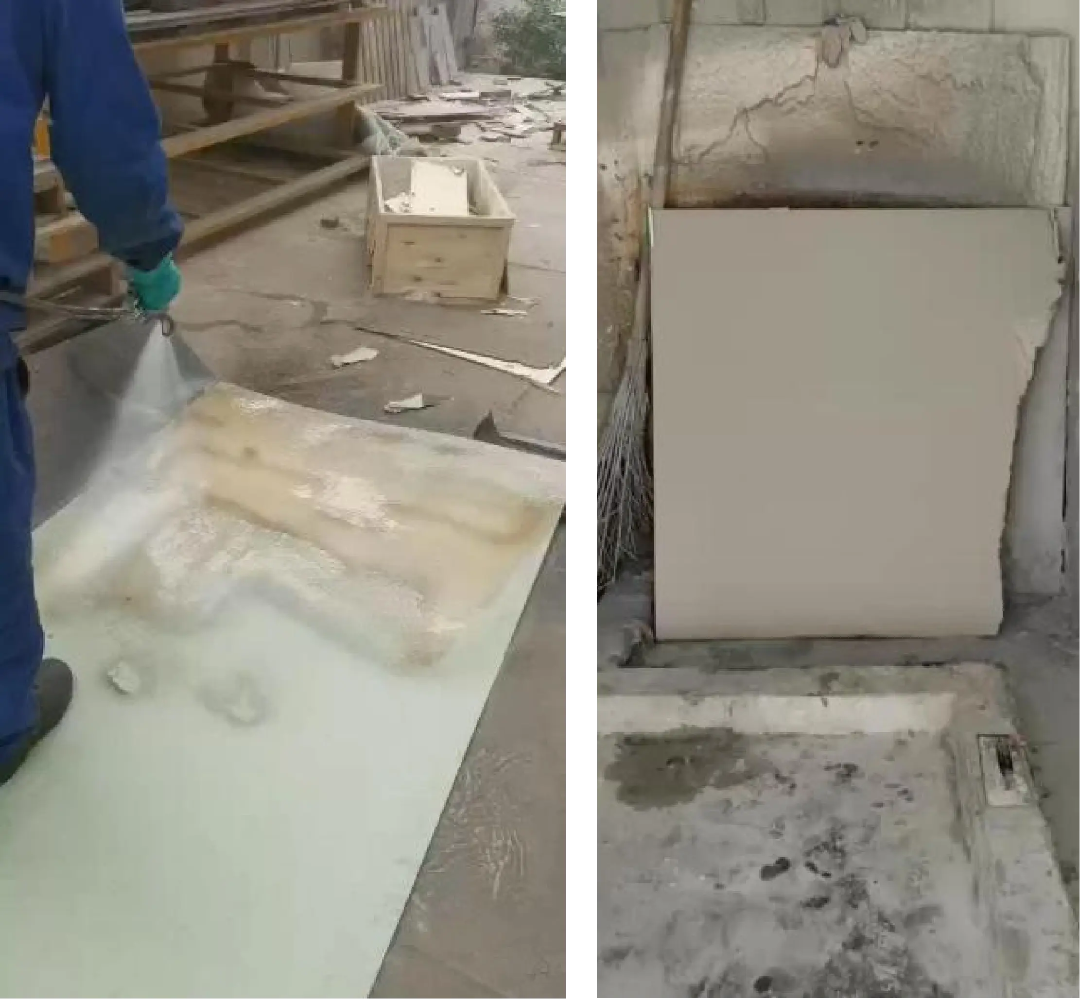 Spray painting video