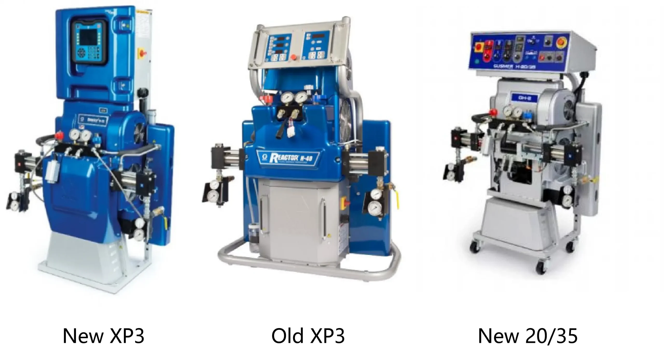 Two-component high-pressure airless sprayer